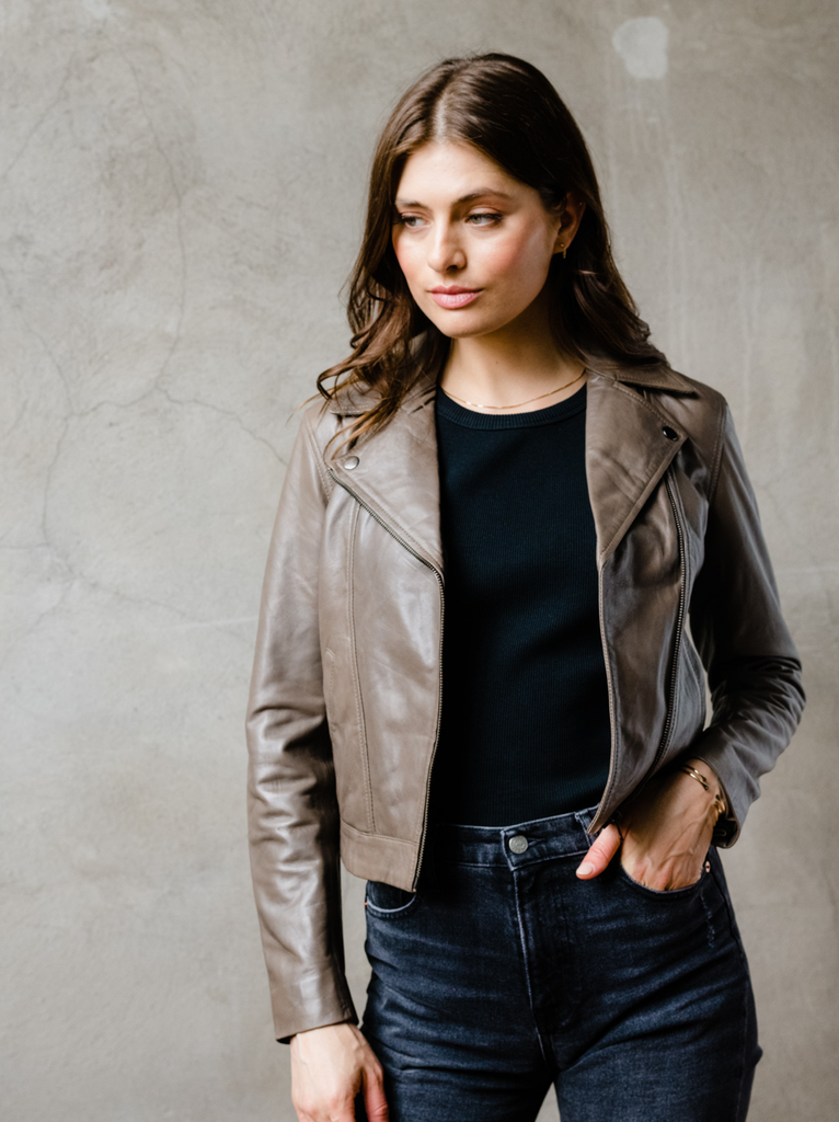 Maha Leather Jacket – Able