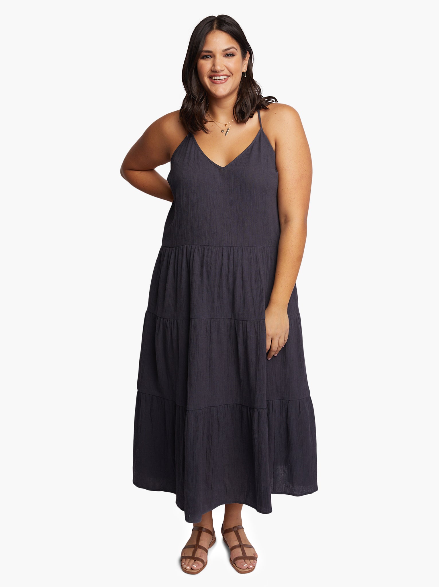 Tyler Strappy Maxi Dress – Able